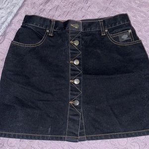 Harley Davidson denim skirt